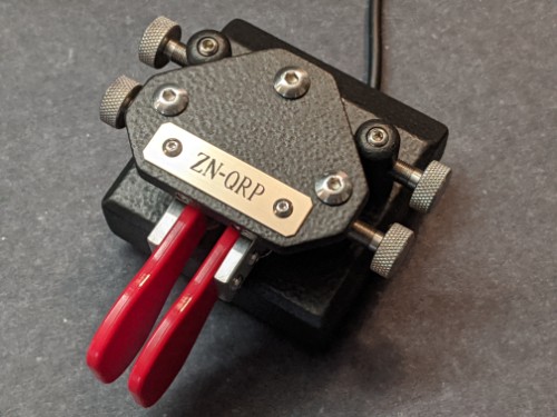 Picture of ZN-QRP (stock, black, 1/2" OTO, red fingerpieces)